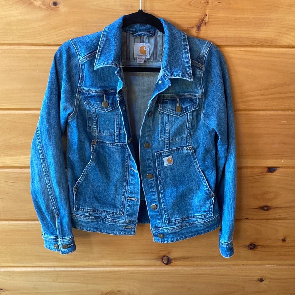 Like NEW Carhartt Jean Jacket